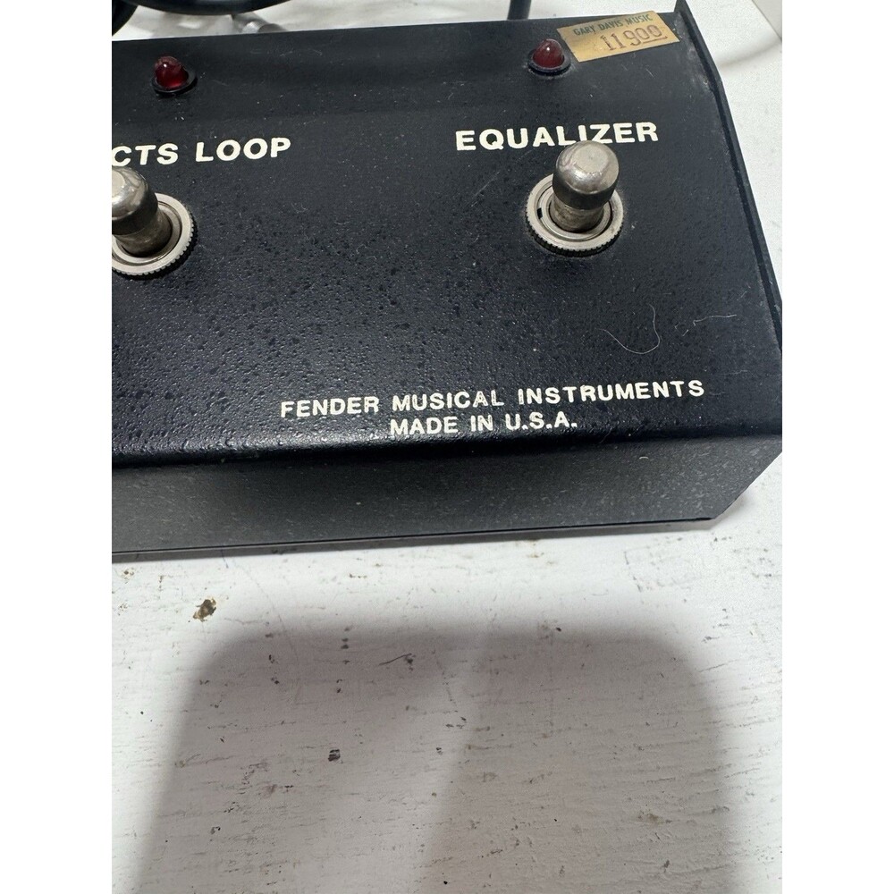 Fender Footswitch Controller 4 Button Not Tested - Picture 6 of 11